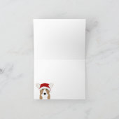 Corgiクリスマスグリーティングカード サンキューカード (内部)