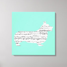 Corgiノート キャンバスプリント