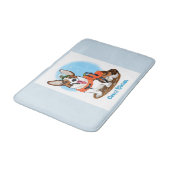 Corgiバスマット、非常に柔らかい。 バスマット (アングル)