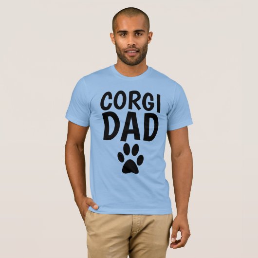 CORGIパパDOG Tシャツ (正面フル)