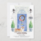 Corgiフロントドアの移動案内 招待状 (正面)