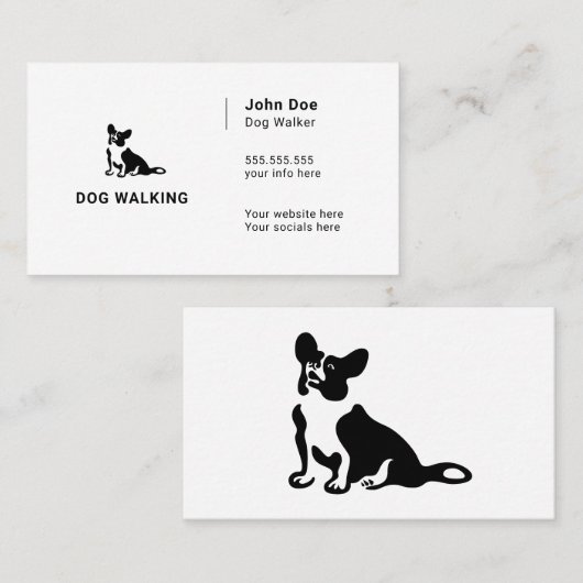 Corgi名刺 名刺 (正面/裏面)