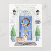 Corgi引っ越し案内はがき ポストカード (正面)