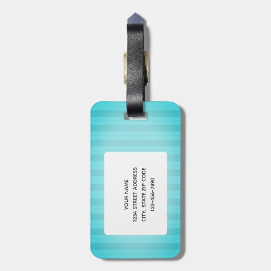 Corgi荷物タグ ラゲッジタグ (裏面縦)