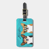 Corgi荷物タグ ラゲッジタグ (正面縦)