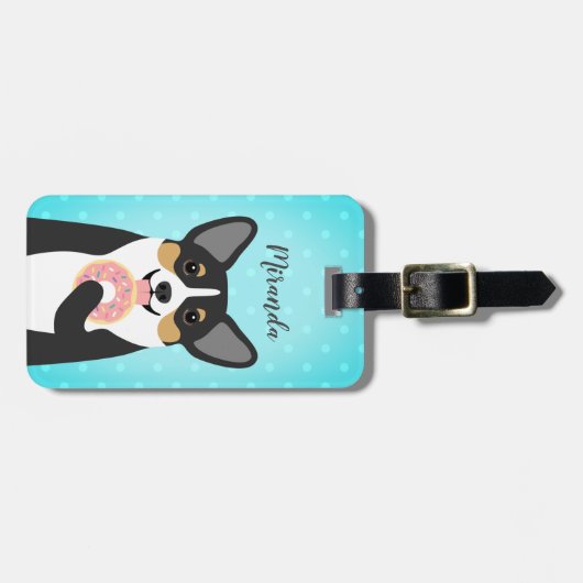 Corgi荷物タグ ラゲッジタグ (正面横)