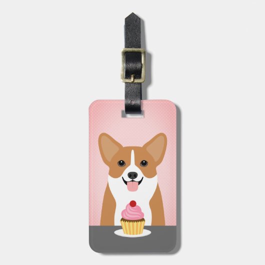 Corgi荷物タグ ラゲッジタグ (正面縦)