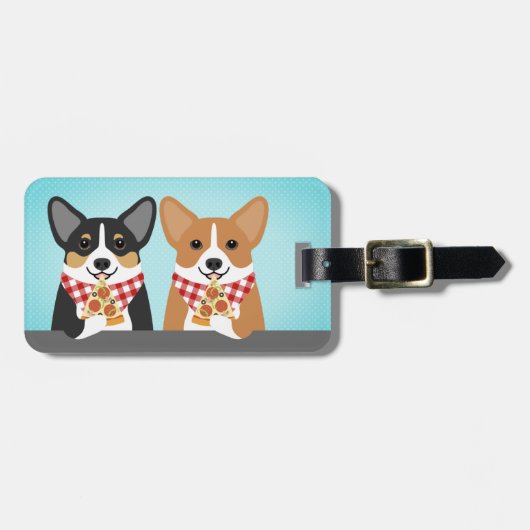 Corgi荷物タグ ラゲッジタグ (正面横)