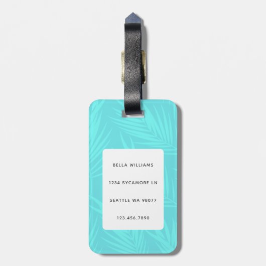 Corgi荷物タグ ラゲッジタグ (裏面縦)