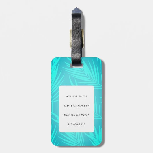 Corgi荷物タグ ラゲッジタグ (裏面縦)