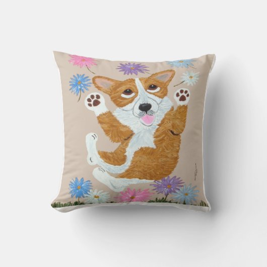 Corgi  クッション (正面)