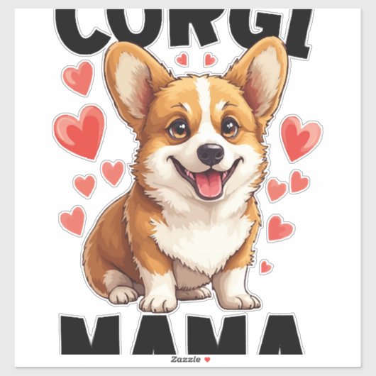 Corgi シール (シート)