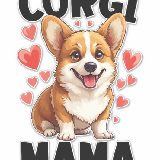 Corgi シール (正面)