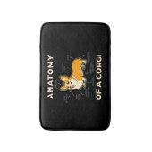 Corgi バスマット (正面縦)