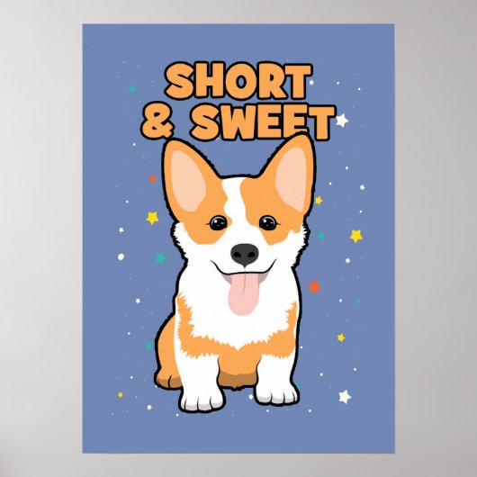 Corgi – 短くて甘い、かわいい犬の漫画,ノベルティ ポスター (正面)