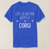 Corgi 742で人生は良い tシャツ (デザイン正面)