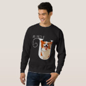 Corgi All I Need Is U スウェットシャツ (正面フル)