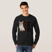 Corgi Amazing愛する強い幸せな自己満足Gracefu Tシャツ (正面フル)
