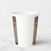 Corgi at window Paper Cups 紙コップ (左)