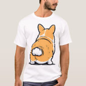 Corgi Backside Tシャツ (正面)