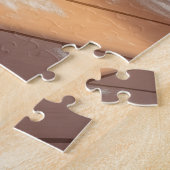 Corgi Baking with Grandma Christmas Painting ジグソーパズル (側面)