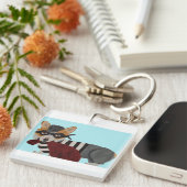 Corgi Burglar キーホルダー (正面右)