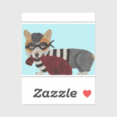 Corgi Burglar シール (シート)