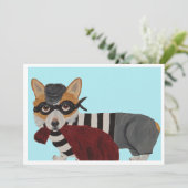 Corgi Burglar Invitation 招待状 (スタンド正面)