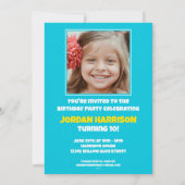 Corgi Butt Birthday Hat 招待状 (裏面)