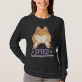 Corgi Butt Grooming Tシャツ (正面)
