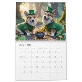Corgi Calendar カレンダー (3月 2026)