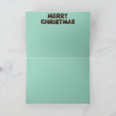 Corgi Christmas Cookie Card カード (内部)