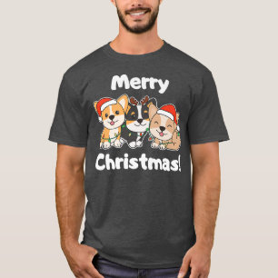 Corgi Christmas Dogs Christmas Animals Cute Dogs 1 Tシャツ