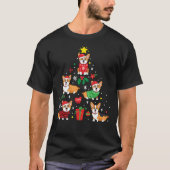 Corgi Christmas Ornament Tree Classic T-Shirt Tシャツ (正面)