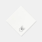 Corgi Cocktail Napkin スタンダードカクテルナプキン (角)