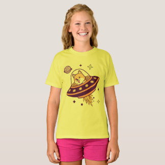 Corgi Commander and the Ramen Rocket Tシャツ