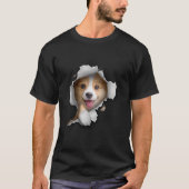 Corgi Corgi Corgi Owner Corgi Tシャツ (正面)