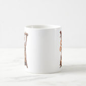 Corgi Country – Funny Corgi Tee, Rustic Americana コーヒーマグカップ (中央)