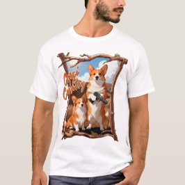 Corgi Country – Funny Corgi Tee, Rustic Americana Tシャツ