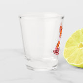 Corgi Dogおもしろい中指で取り出す ショットグラス (左)