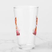 Corgi Dogおもしろい中指で取り出す タンブラーグラス (左)