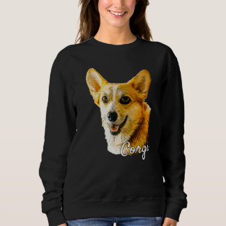 Corgi Dogかわいいコーギーの子犬の所有者 スウェットシャツ