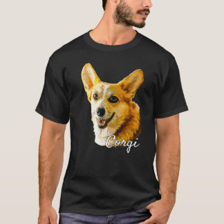 Corgi Dogかわいいコーギーの子犬の所有者 Tシャツ