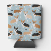 Corgi Dogの手と骨 缶クーラー (裏面)