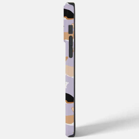Corgi Dogの手と骨 Case-Mate iPhoneケース (裏面 / 左)