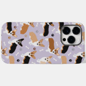 Corgi Dogの手と骨 Case-Mate iPhoneケース (裏面 (横))