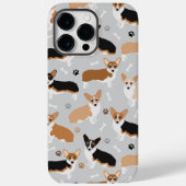 Corgi Dogの手と骨 Case-Mate iPhoneケース (裏面)