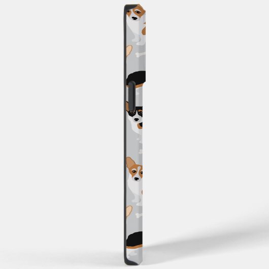 Corgi Dogの手と骨 Case-Mate iPhoneケース (裏面 / 右)