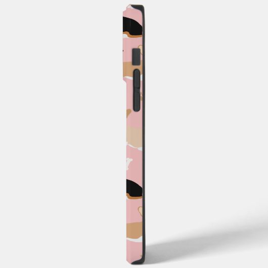Corgi Dogの手と骨 Case-Mate iPhoneケース (裏面 / 左)
