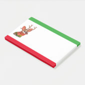 Corgi Dogクリスマスポストイットノート ポストイット (アングル)